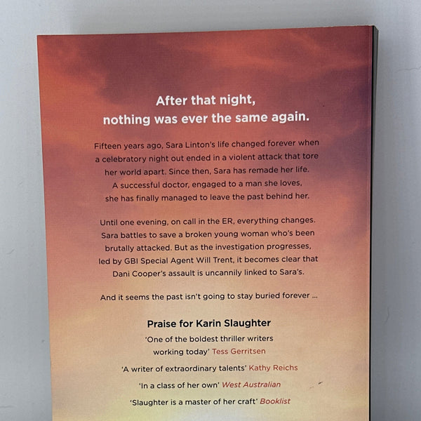 Karin Slaughter After That Night actual back used books