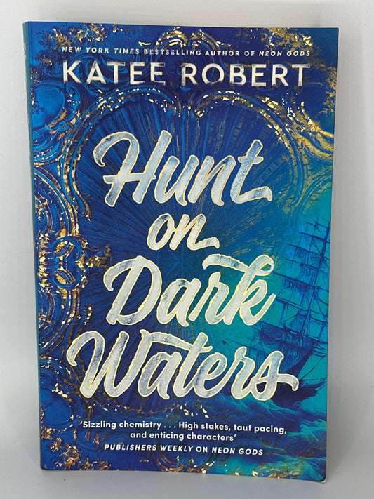 Katee Robert Hunt on Dark Waters (Crimson Sails book 1) actual front cover used books