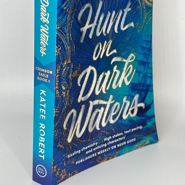 Katee Robert Hunt on Dark Waters (Crimson Sails book 1) actual spine used books