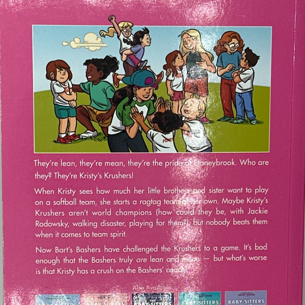 Kristy and the Walking Disaster: A Graphic Novel (The Baby-Sitters Club #16) back cover used books