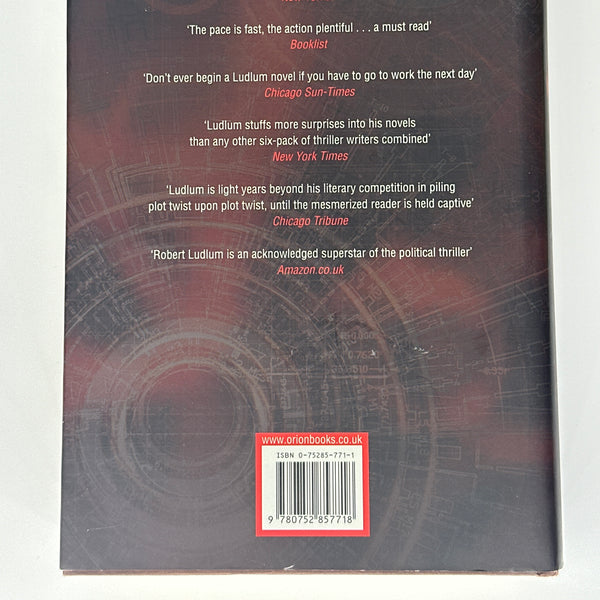 Robert Ludlum Lazarus Vendetta back cover