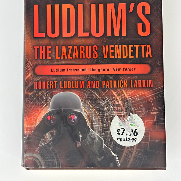 Robert Ludlum Lazarus Vendetta front cover image