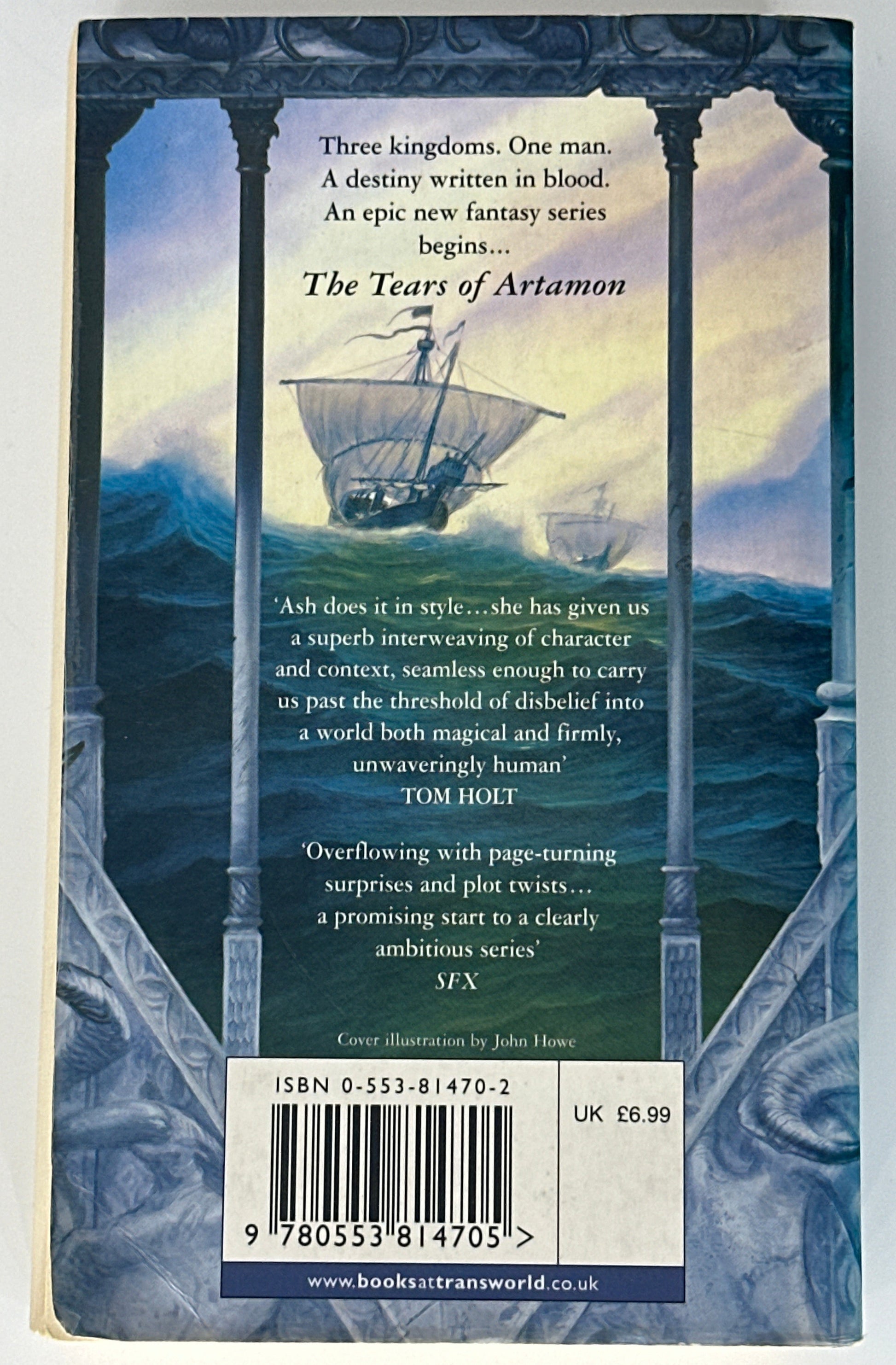 Sarah Ash Lord of Snow and Shadows back cover image