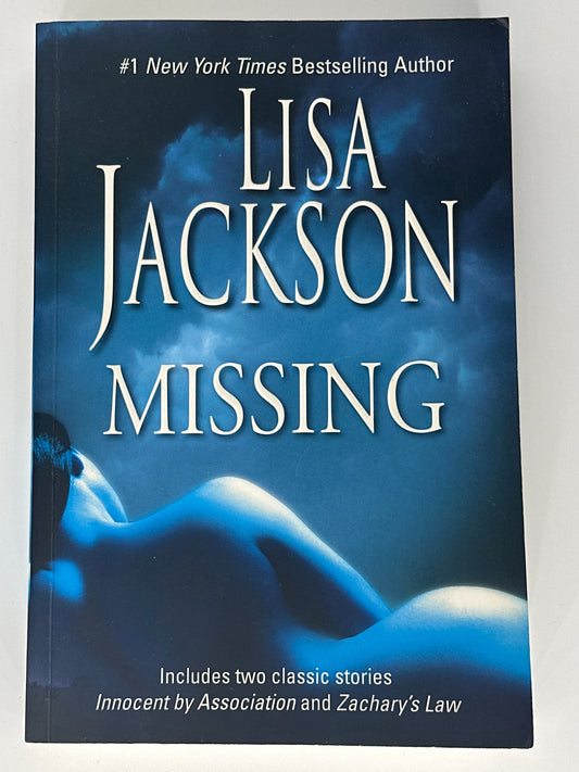 Lisa Jackson Missing actual front cover image