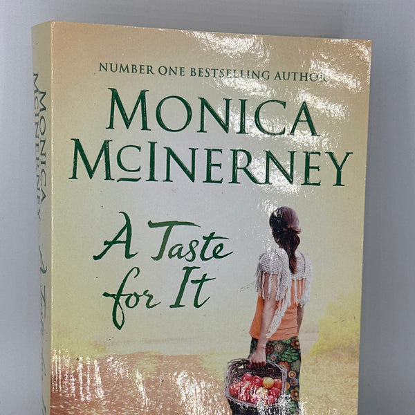 Monica McInerney A Taste for It actual front cover used books