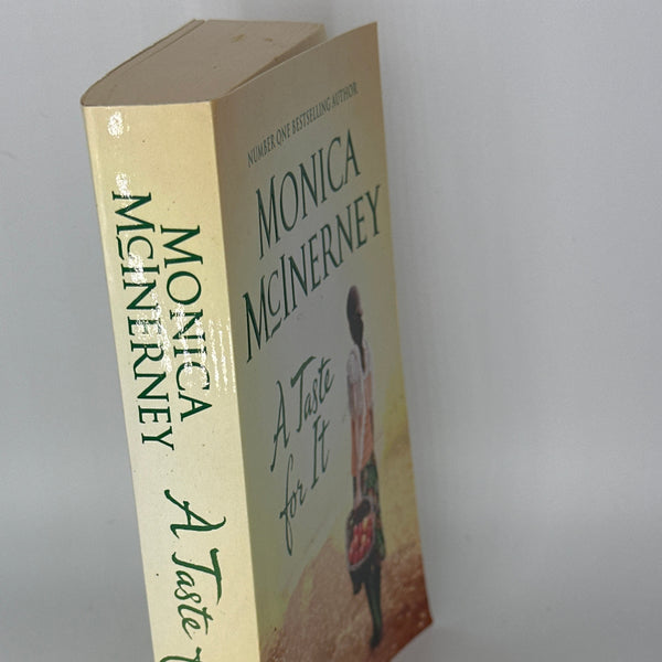Monica McInerney A Taste for It actual spine used books