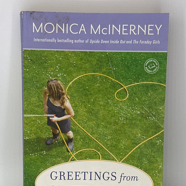 Monica McInerney Greetings from Somewhere Else actual front cover used books