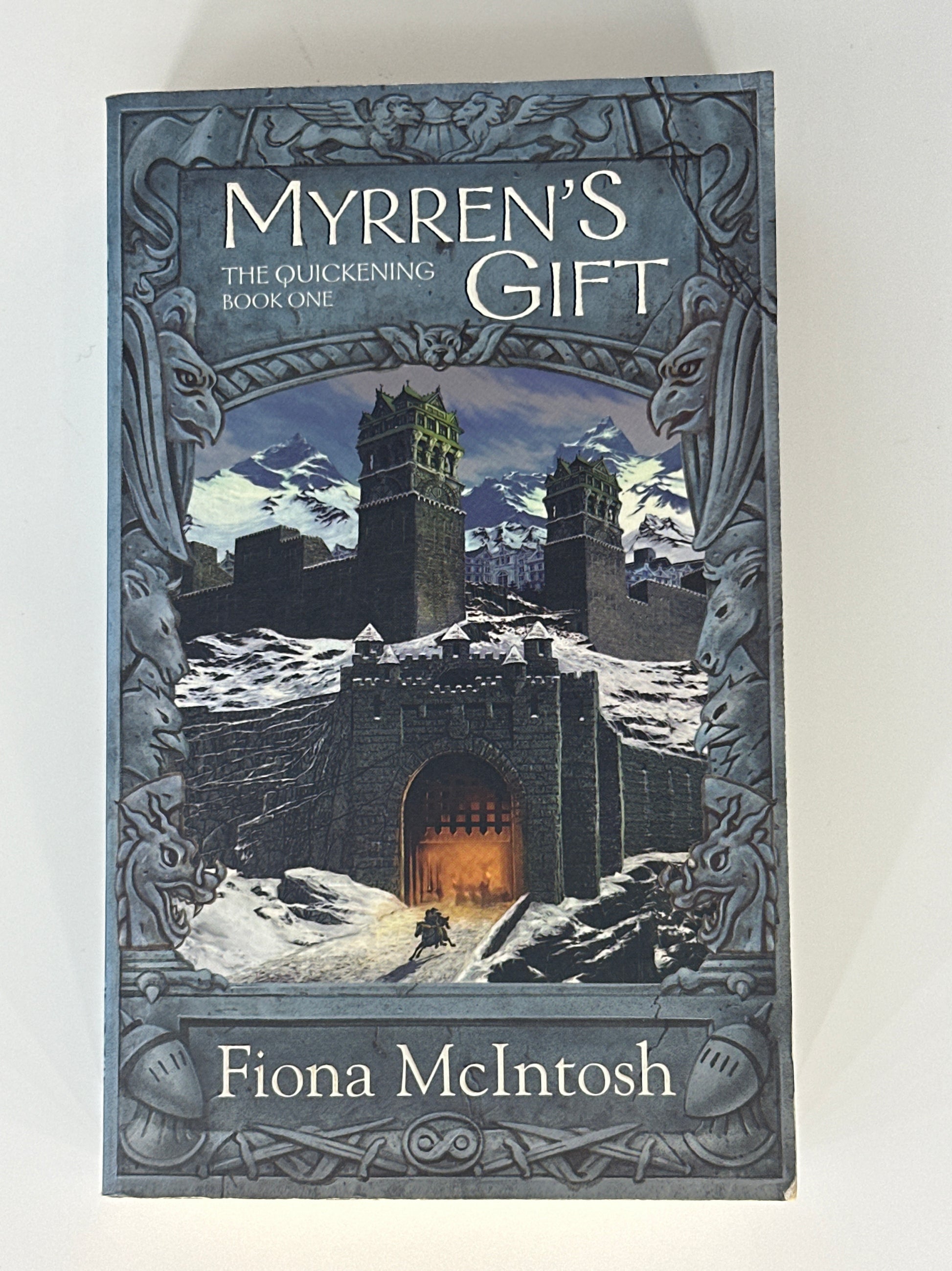 Fiona McIntosh Myrren's Gift actual front cover image
