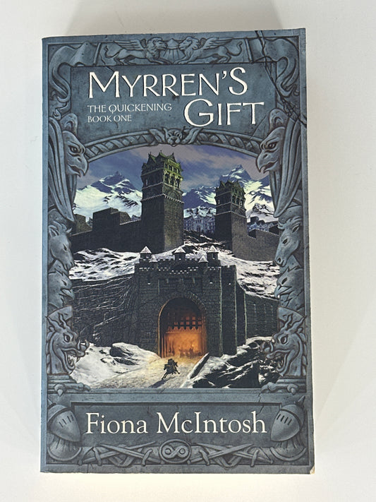 Fiona McIntosh Myrren's Gift actual front cover image