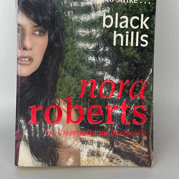Nora Roberts Black Hills actual front cover used books