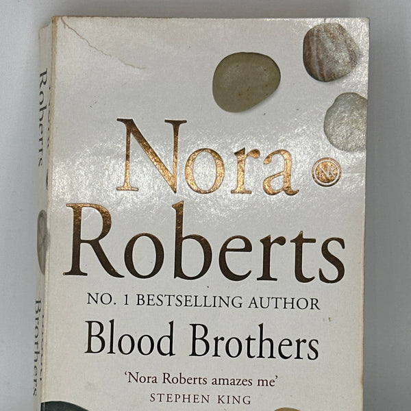 Nora Roberts Blood Brothers (Sign of Seven Trilogy) actual front cover used books