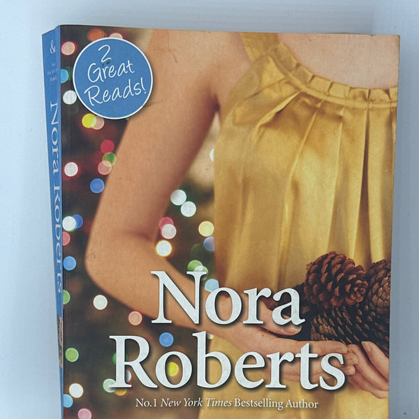 Nora Roberts Christmas Angels actual front cover used books