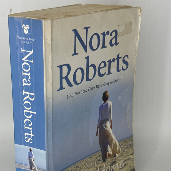Nora Roberts Finding Home: Night Moves / One Man's Art actual spine used books