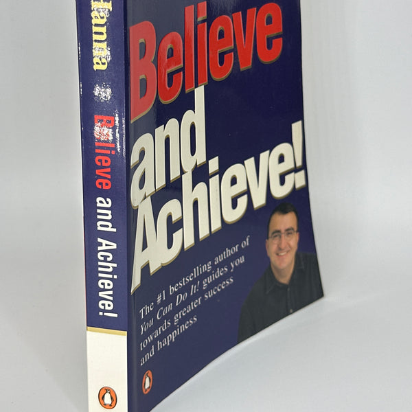 Paul Hanna Believe And Achieve actual spine used books