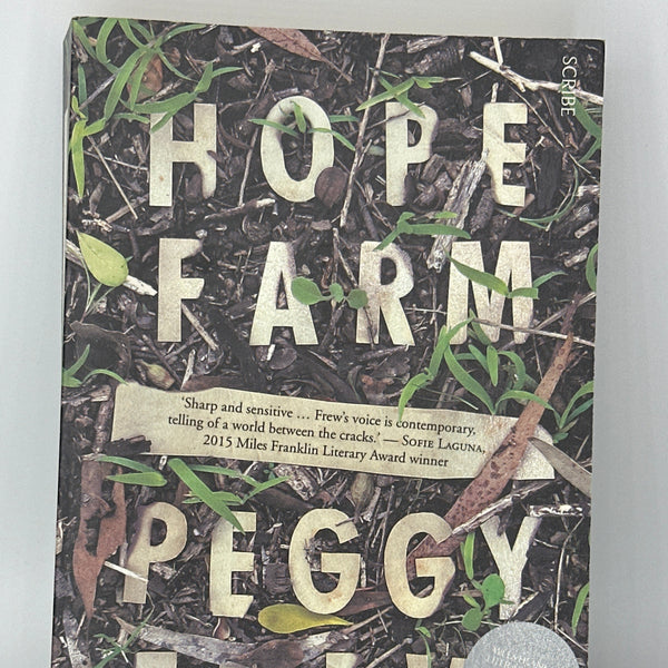 Peggy Frew Hope Farm actual front cover used books