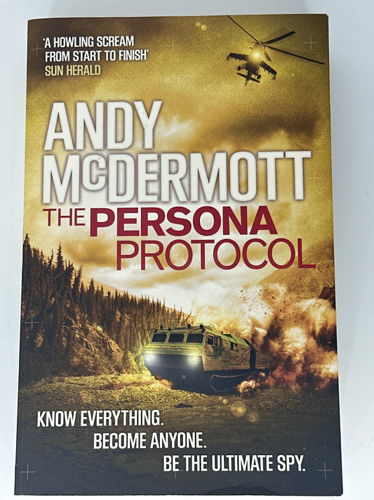 Andy McDermott the Persona Protocol front cover image
