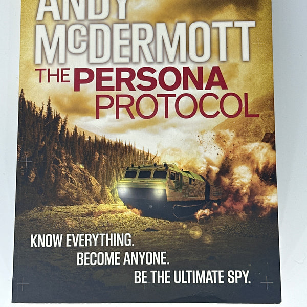 Andy McDermott the Persona Protocol front cover image