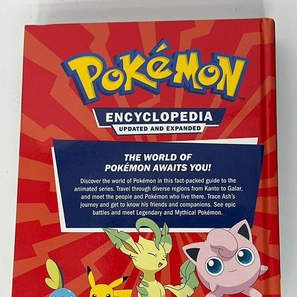 Pokemon Encyclopedia back cover used books