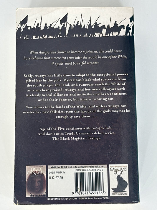 Trudi Caravan Priestess of the White back cover image