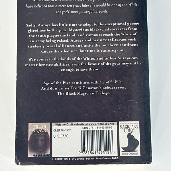 Trudi Caravan Priestess of the White back cover image