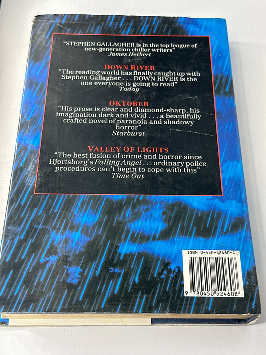Stephen Gallagher Rain back cover image