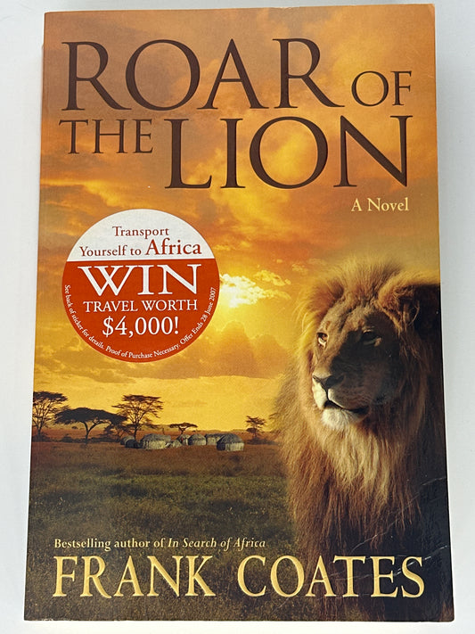 Frank Coates actual front cover image withsticker Win Travel