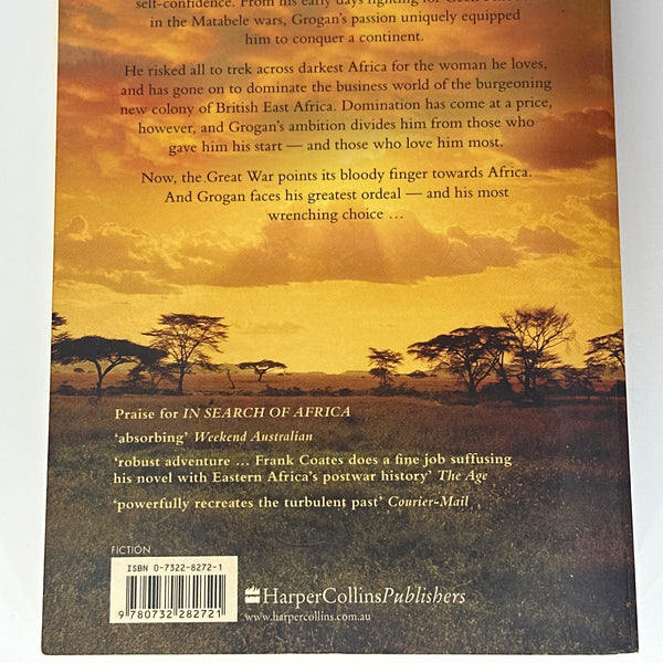 Frank Coates Roar of the Lion back cover image