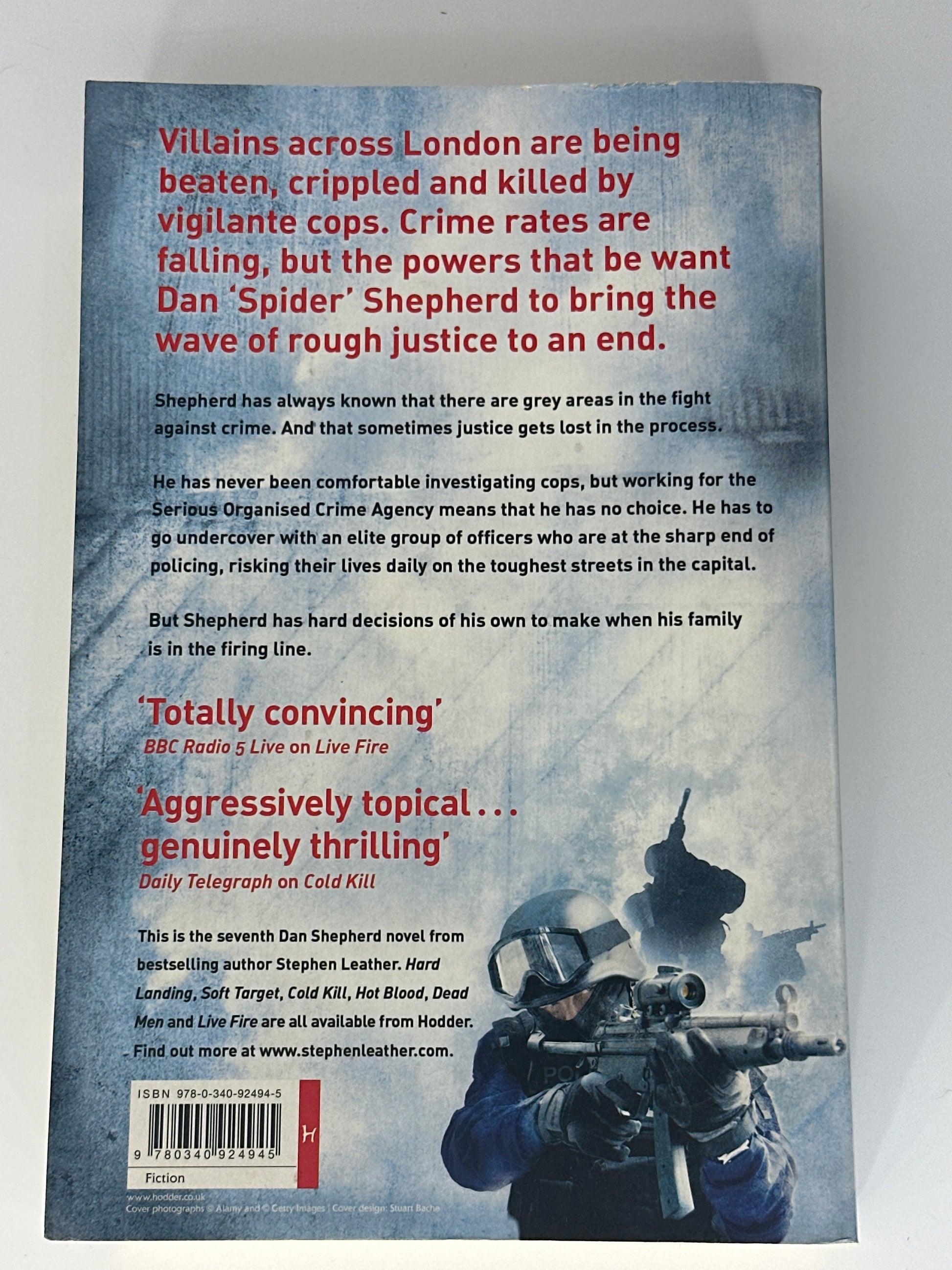 Rough Justice back cover image with text