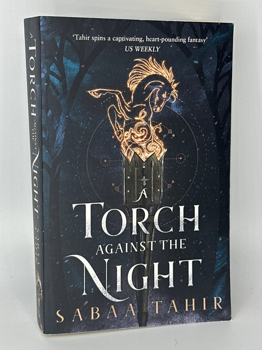 Sabaa Tahir Torch Against The Night actual front cover used books