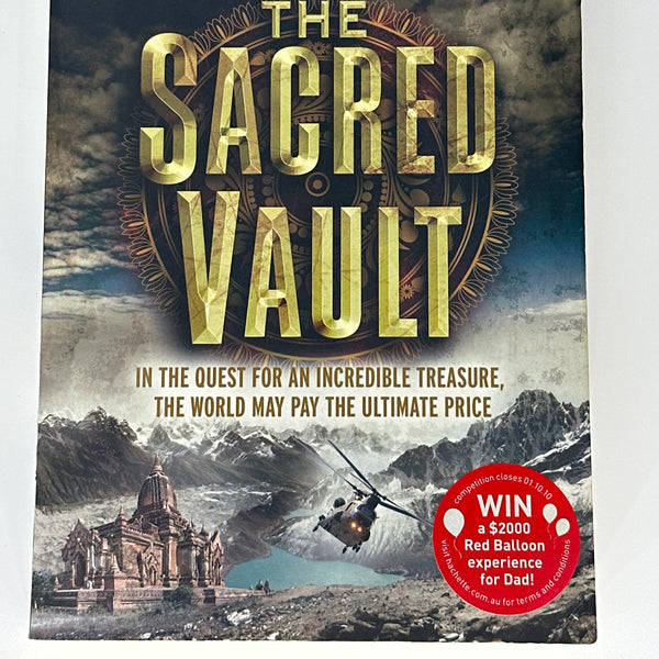 Andy McDermott Sacred Vault front cover