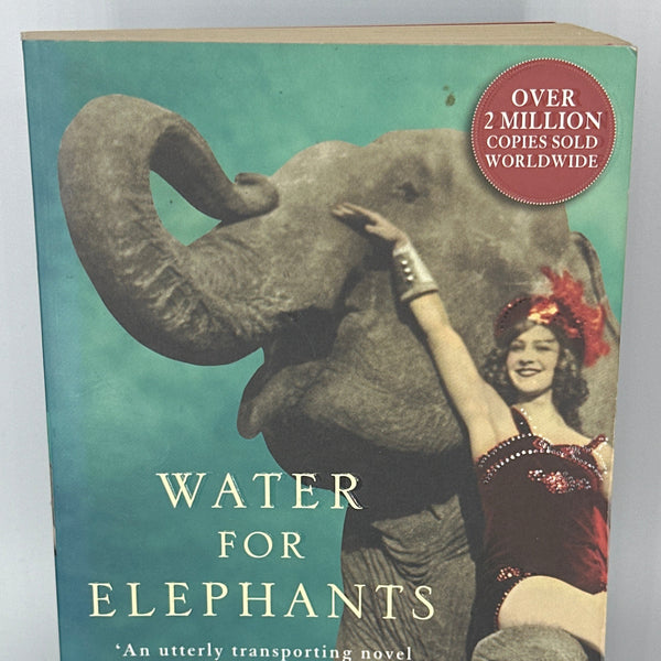 Sara Gruen Water for Elephants-a Novel actual front cover used books
