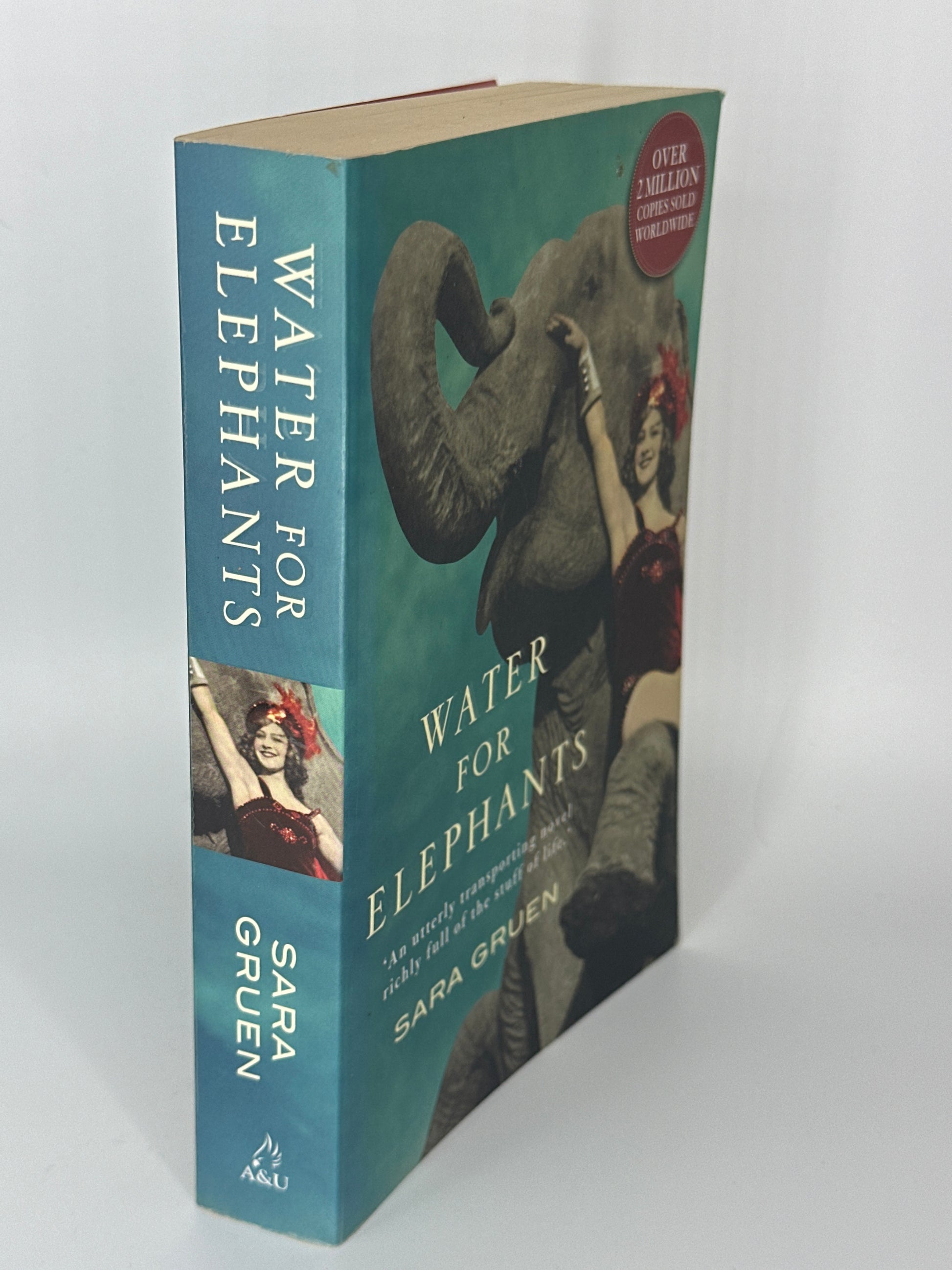 Sara Gruen Water for Elephants-a Novel actual spine used books