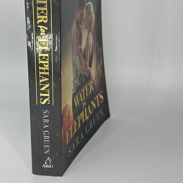 Sara Gruen Water for Elephants actual spine used books