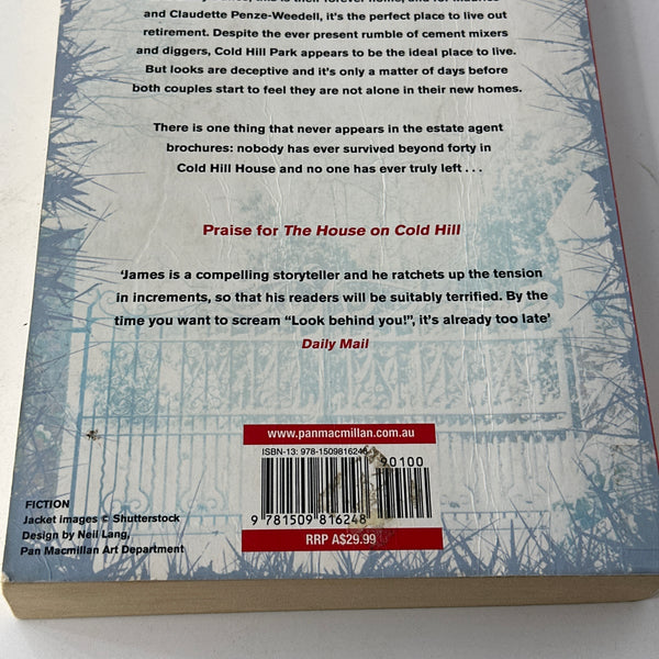 Peter James Secret of Cold Hill back cover image