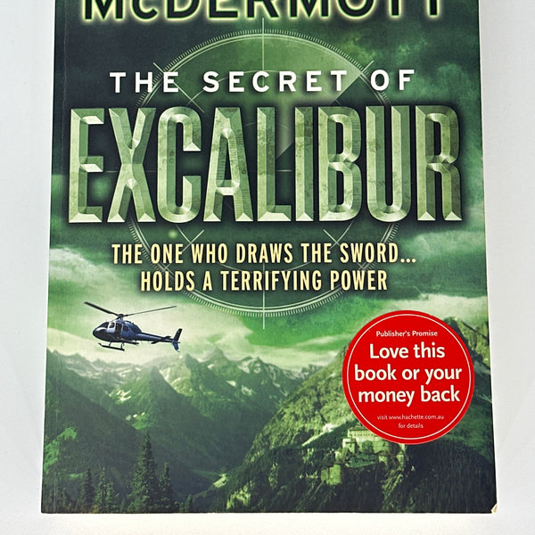 Andy McDermott The Secret of Excalibur front cover image