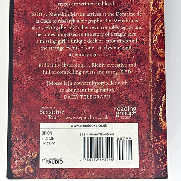 Kate Mosse Sepulchre back cover image