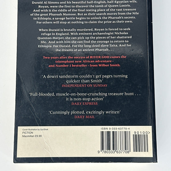 Wilbur Smith Seventh Scroll back cover image