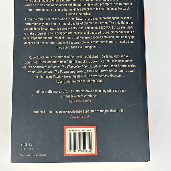 Robert Ludlum The Sigma Protocol cover image