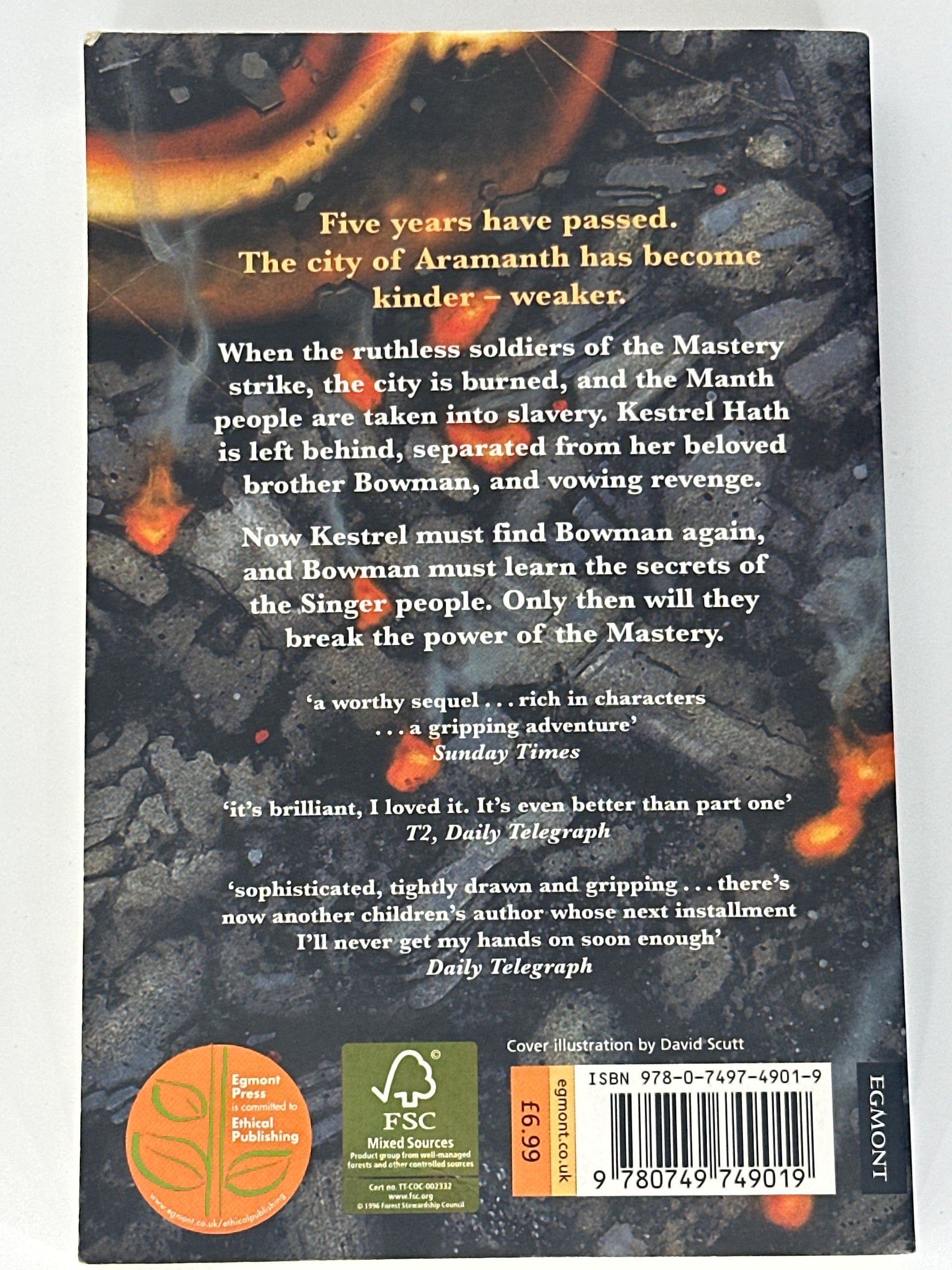 Slaves of the Mastery (Wind on Fire, Bk. II) back cover image