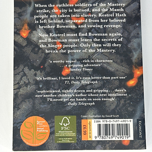 Slaves of the Mastery (Wind on Fire, Bk. II) back cover image