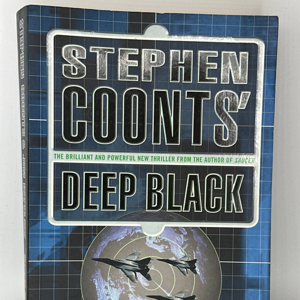 Stephen Coonts Deep Black actual front cover used books