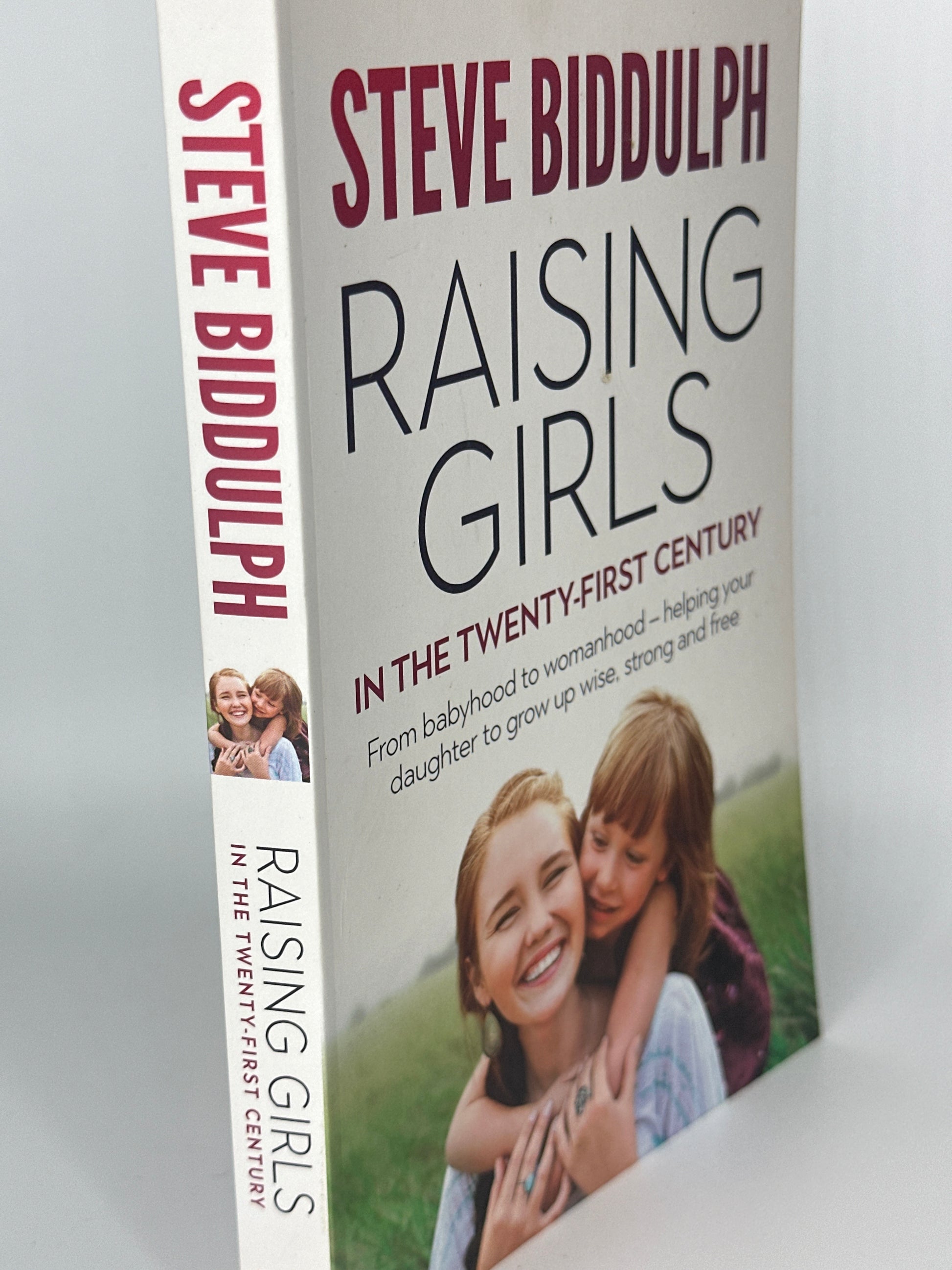 Steve Biddulph Raising Girls in the 21st Century actual spine used books