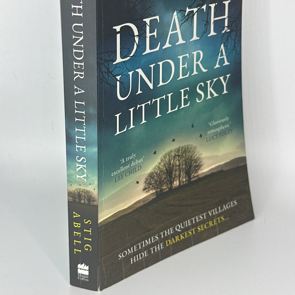 Stig Abell Death Under a Little Sky actual spine used books