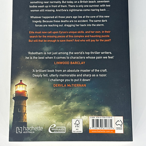 Michael Robotham Storm Child back cover image