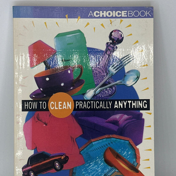 Sydney Pemberton How To Clean Practically Anything actual front cover used books