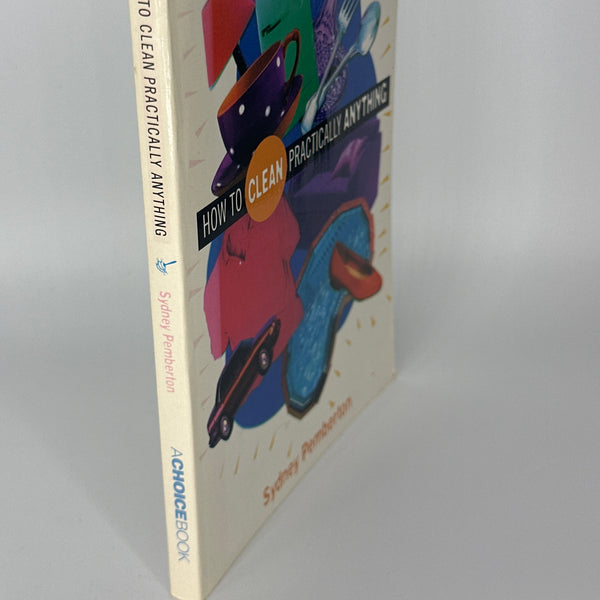 Sydney Pemberton How To Clean Practically Anything actual spine used books