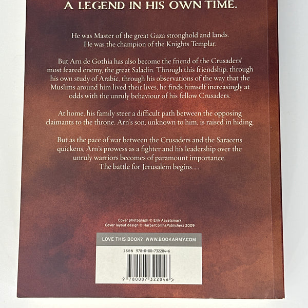 Jan Guillou The Templar Knight back cover image