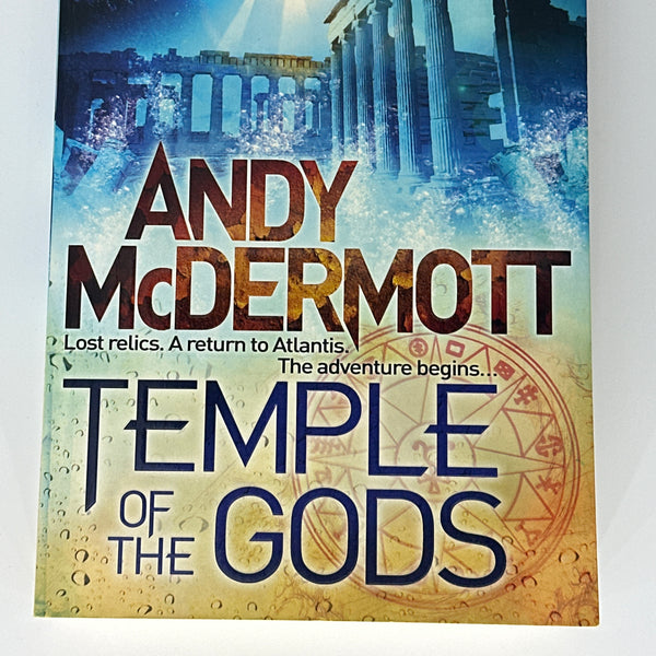 Andy McDermott Temple of the Gods front cover image