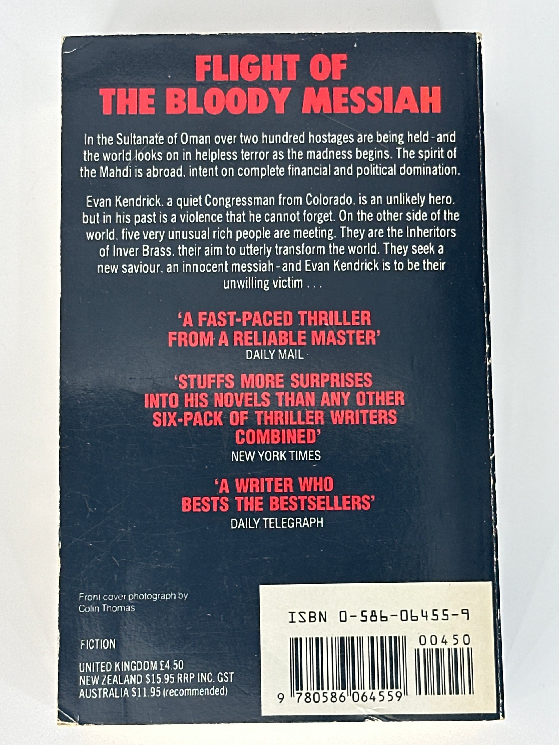 Robert Ludlum The Icarus Agenda back cover image