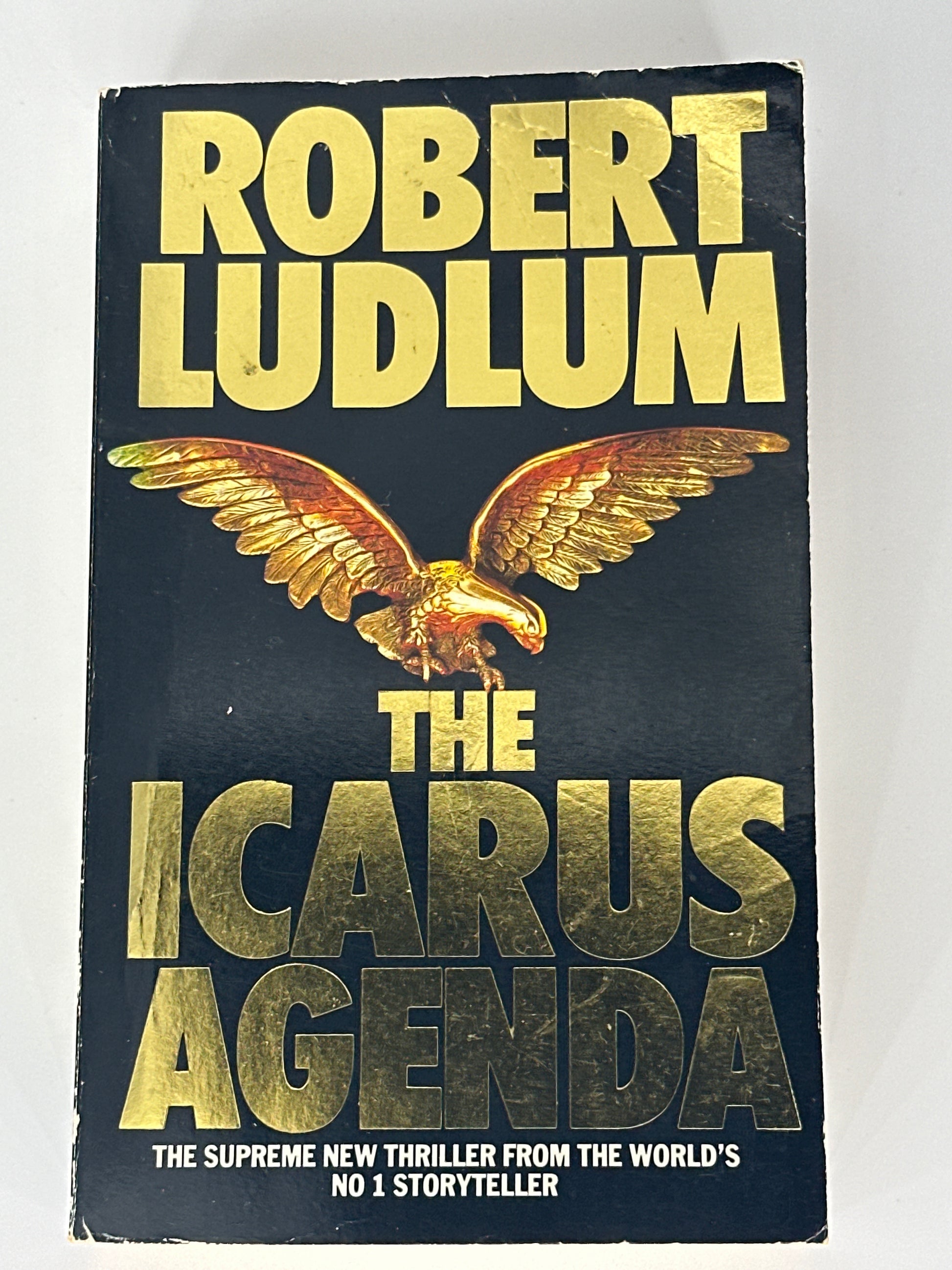 Robert Ludlum The Icarus Agenda front cover image
